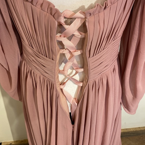 Rose Colored Formal Dress. No brand. - Picture 6 of 8